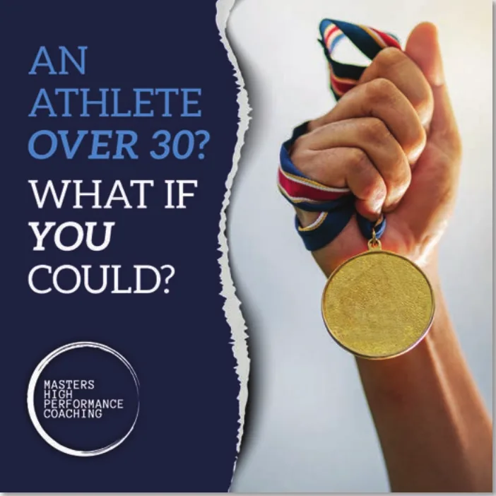 Athlete mindset ad: an athlete over 30, what if you could